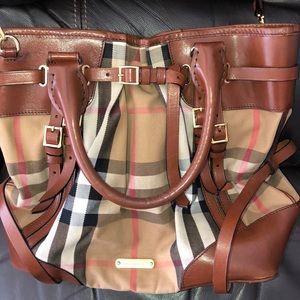 Burberry beautiful Nova check tote